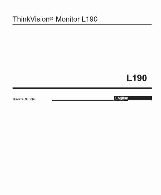 LENOVO THINKVISION L190-page_pdf